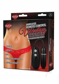 Wireless Remote Vibe Panty Sm Red